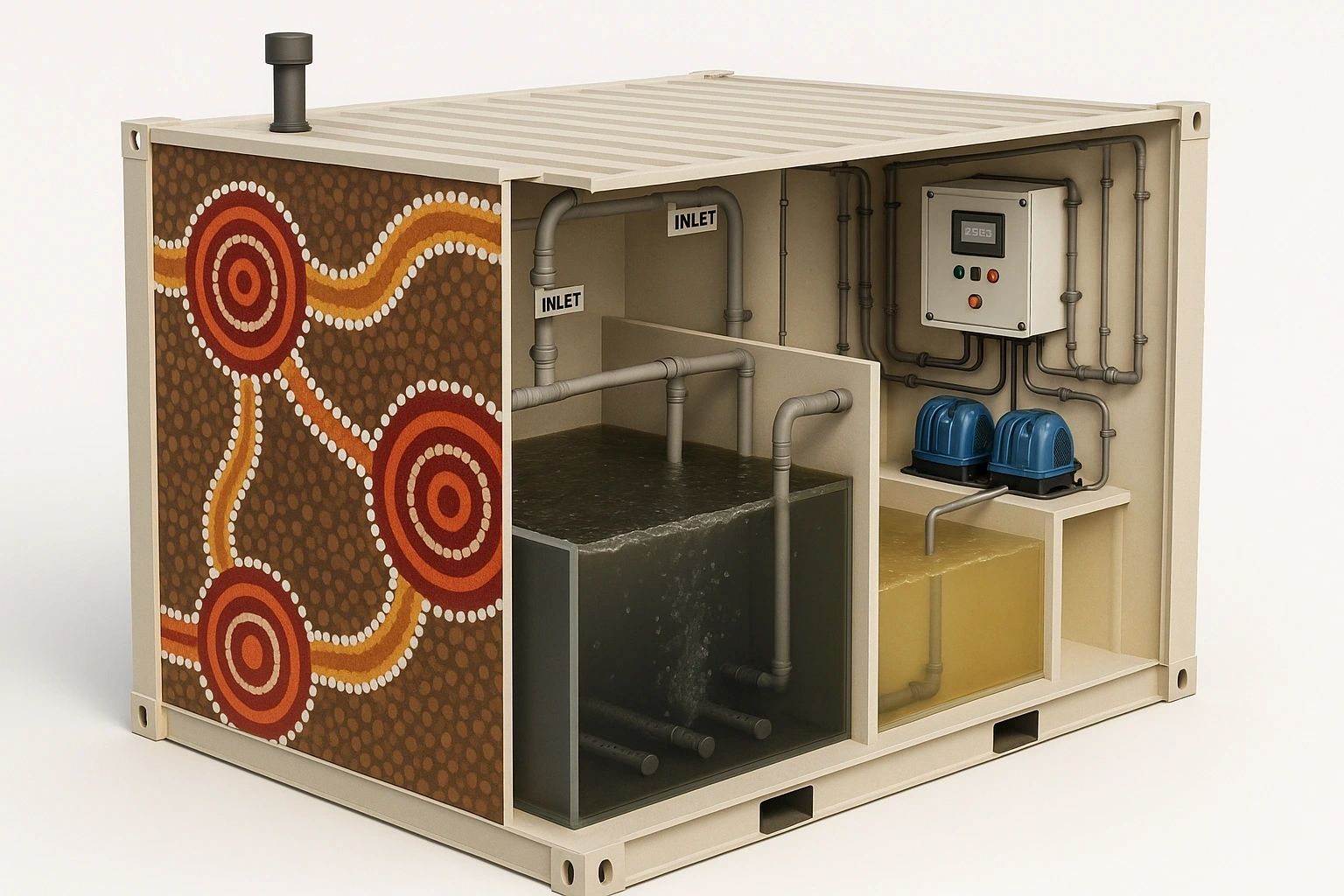 Training module container